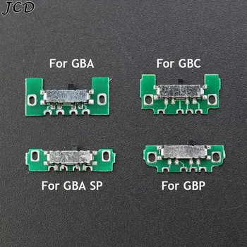 JCD 1pcs Voor GBA SP Power Schakelaar Knop Voor de Gameboy Advance GBA GBP GBC Power On off PRINTPLAAT reparatie onderdelen