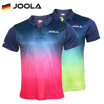 JOOLA Tafeltennis T-shirt Korte Mouw Mannen Vrouwen Professionele Sport-Jersey van Ademend Ping Pong Shirt voor Training en Wedstrijd