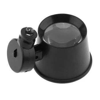 Juweliers Loupe Draagbare Monoculaire Vergrootglas Experimentele Instrumenten vergrootglazen Zak Sieraden Tools 10X Oog Magnifier Lens