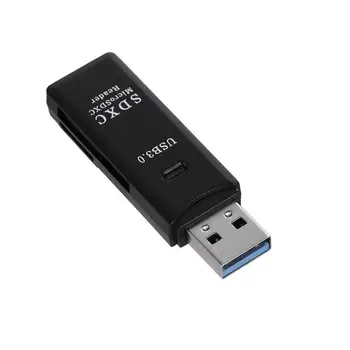 Kaartlezer USB 3.0 USB Adapter SDXC-TF 2-In-1 Voor Tablets PC Laptop Mini Draagbare USB3 geschreven.0 TF Card Reader Voor Desktops