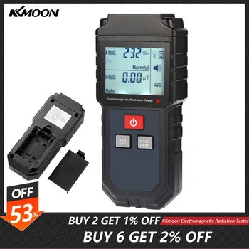 KKmoon Handheld Digitale LCD-EMF Meter Elektromagnetische Straling Tester Elektrisch Veld Magnetisch Veld Dosimeter Detector