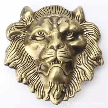 Lion Head Gesp Dier Gesp voor 3,8 cm Riem DOE-Onderdelen Zelfgemaakte, Handgemaakte Tailleband