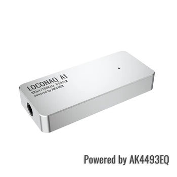 LOCONAQ A1 (3,5 mm AK4493) LOCONAQ E1 (2.5 mm/3.5 mm ES9038Q2M) Hoofdtelefoon DAC Versterker Digitale Audio Dongle USB Type C-Ingang