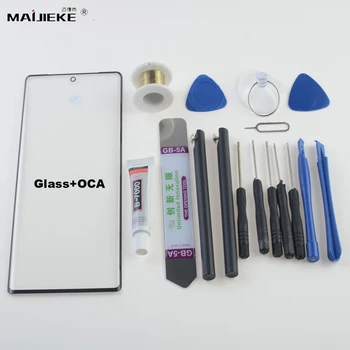 Maijieke OCA Front Screen Glas Reparatie Kits voor Google Pixel 7 6 Pro 5 4XL 5A Gebroken Buitenkant Glas+ snijlijn +Tools+B7000 Lijm