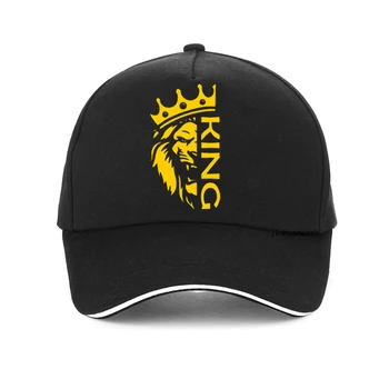 Mijn Vorm Lion King Crown hoed Mannen Jongens Punk Dier Baseball cap Leeuw met een Kroon van Koning Mannelijke Trucker hat Unisex Snapback Hats