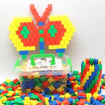 Montage Speelgoed Te Ontwikkelen Intelligence Invoegen van Blokken DIY Kogel bouwsteen Speelgoed Educatief Speelgoed Bulk Voor Kinderen Cadeau