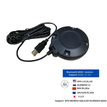 Nieuwe GM906BT L1 L5 Landbouw Ondersteuning voor Android Bluetooth USB-GPS-GNSS-ontvanger antenne module 5V baud rate 115200 NMEA0183