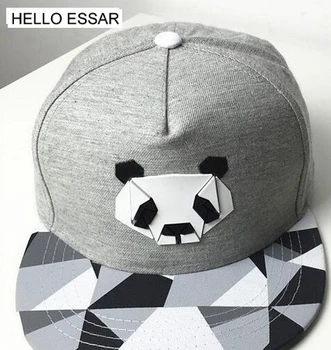 Nieuwe Mode Mannen Panda Hoed baseball Cap flatscreen-hoed vizier caps reizen hip-hop Cadeau 70027