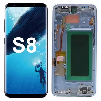Oorspronkelijke LCD Scherm Voor SAMSUNG Galaxy S8 G950F G950FD G950 G950U AMOLED Display LCD Touch Scherm Digitizer Met Gebreken