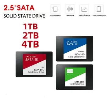 Originele Draagbare SSD 2TB 2,5-Inch 4TB Sata III Harde Schijf Voor Laptop Micro Computer Desktop 1TB Interne Solid State Harde Schijf