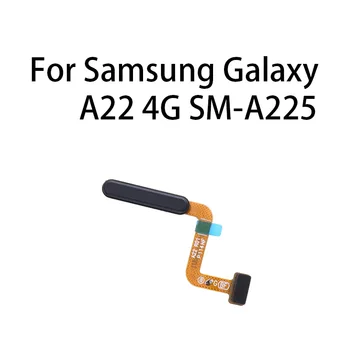 Originele Home-Knop Vingerafdruk Sensor Flex Kabel Voor Samsung Galaxy A22 4G SM-A225