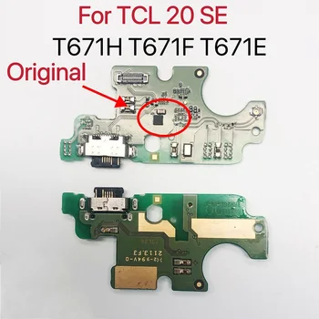 Originele USB Opladen Voor TCL 20 SE T671H T671F T671E USB Plug TCL 20 SE USB-Board Power Belangrijkste Flex Kabel