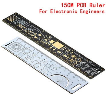 PCB Liniaal Voor Elektronische Ingenieurs Voor de Geeks Makers Voor Arduino Fans PCB Referentie Heerser PCB verpakkingseenheden v2 - 6