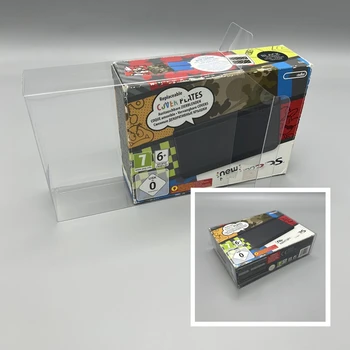 PET Box Protector Voor afdekplaten Nieuwe Nintendo 3DS Console Transparante Verzamel Dozen Duidelijk Display Geval Voor een bedrag van EUR