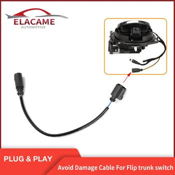 Plug en Play-Kabel voor het VW-Logo Flipping Rearview camera Installnation Voorkomen van Schade Kabel voor VW Kofferbak Schakelaar Adapter Kabel