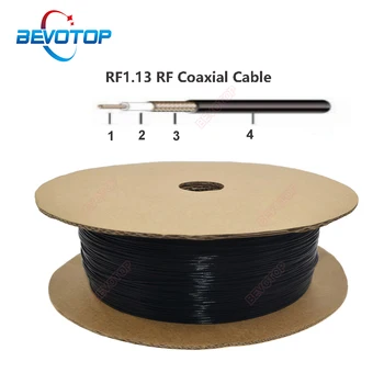 RF1.13 de Coaxiale Kabel van RF OD=1.13 mm Aansluitstuk 50 Ohm RF Coax verlengsnoer Mini Draad voor Ufl IPX IPEX1 IPEX3 IPEX4 MHF4 Connector
