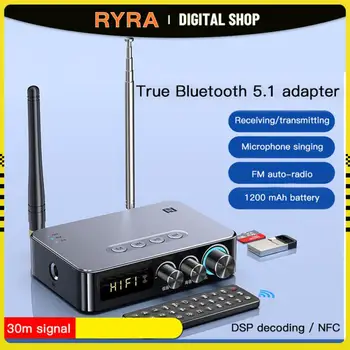 RYRA Bluetooth 5.1 Zender Ontvanger EDR Draadloze Adapter USB Dongle 3,5 mm AUX RCA Voor TV-PC-Hoofdtelefoon Stereo Auto HIFI Audio