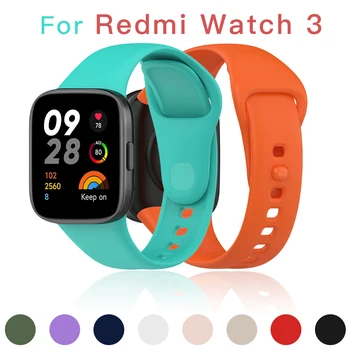 Siliconen Band Polsband voor Redmi Horloge 3 Sport Armband Vervangende Band voor Xiaomi Redmi 3 Horloge Band van het Horloge Accessoires