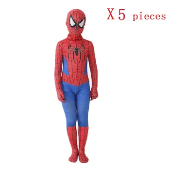 Spiderman Kostuum Superheld Bodysuit Spandex Kostuum voor Kinderen op Maat Gemaakte Nieuwe Miles Morales Ver Van Huis Cosplay Kostuum Zentai