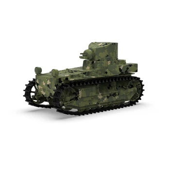SSMODEL 72545 V1.7 1/72 3D Geprint Model in Hars Kit ONS T1E1 Lichte Tank