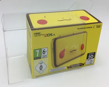 Transparante Box Protector Voor de NIEUWE Nintendo 2DS XL/2DS LL Verzamel Dozen, TEP Opslag Spel Shell Duidelijk Display Geval Voor een bedrag van EUR
