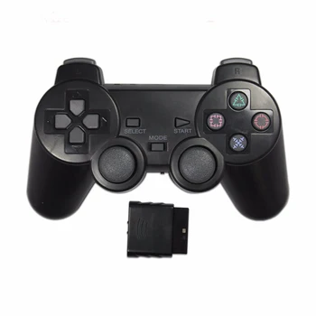 Transparante Kleur Game Controller Voor Sony PS2 Draadloze gamepad 2.4 GHz Vibratie Controle Gamepad voor de Playstation 2