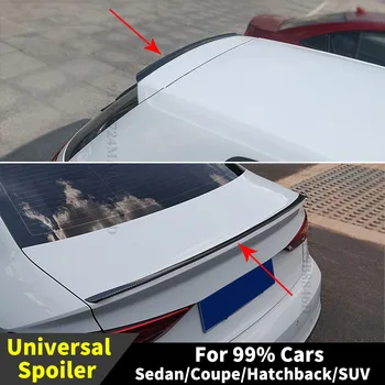 Universele Spoiler, achterspoiler voor 99% Sedan Hatchback Coupe SUV-Benz W204 W205 BMW Audi A3 A4 Honda VW CT5 Auto Tuning Accessoires