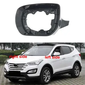 Voor de Hyundai Santa Fe IX45 2013 2014 2015 2016 2017 Auto-Accessoires, Rearview Spiegel Frame Kant en buitenspiegel Deksel Deksel Shell