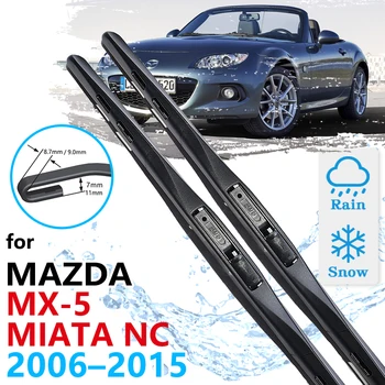 voor de Mazda MX-5 MX5 Miata NC 2006~2015 Auto Wisserbladen voorruit Voorruit Voorruit van Auto-Accessoires 2007 2008 2009 2010