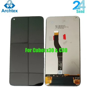 Voor Originele Cubot X30 & C30 LCD Display +Touch Scherm Digitizer Vervanging van de Assemblage van de Onderdelen 6.4 inch FHD+ Gereedschap+3M plakstrip