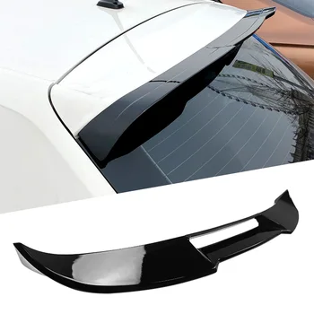 Voor Volkswagen 2019 2020 2021 VW Polo Auto Achterste Romp Dakspoiler Venster Vleugel Lip Splitter Bekleding ABS Gloss Black