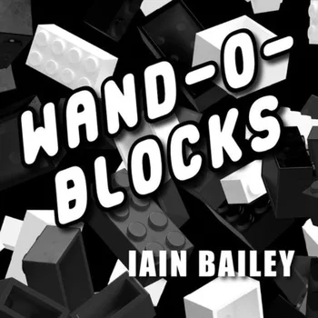 Wand-O-Blokken door Ian Bailey Close-up Magic Trucs Street Magic Rekwisieten Illusies Grappig Speelgoed Blok Wand van Kleur Veranderen Bar Truc Kinderen