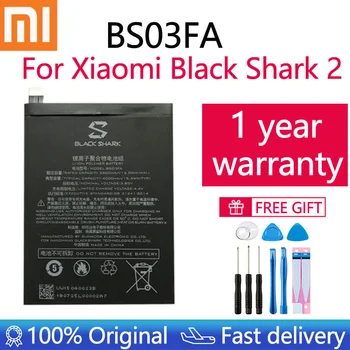Xiaomi 100% Originele 4000mAh BS03FA BSO3FA Batterij Voor Xiaomi Black Shark 2 Telefoon van Hoge Kwaliteit Batterij BB03FA + Tools