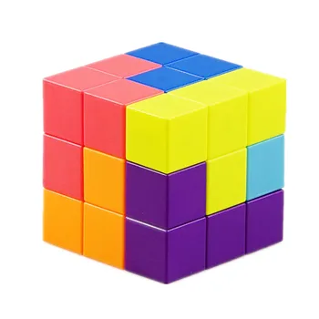 YJ Magnetische Blokken Snelheid Puzzel Kubus DIY 3x3x3 Yongjun Hersenen Test Educatieve Leren Speelgoed Voor jong Blok
