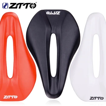 ZTTO MTB Ultralichte Fiets Zadel Breed Holle PU Oppervlak Ademend Fietsen Fiets Zitje Voor Mountain Road Bike Racing Licht